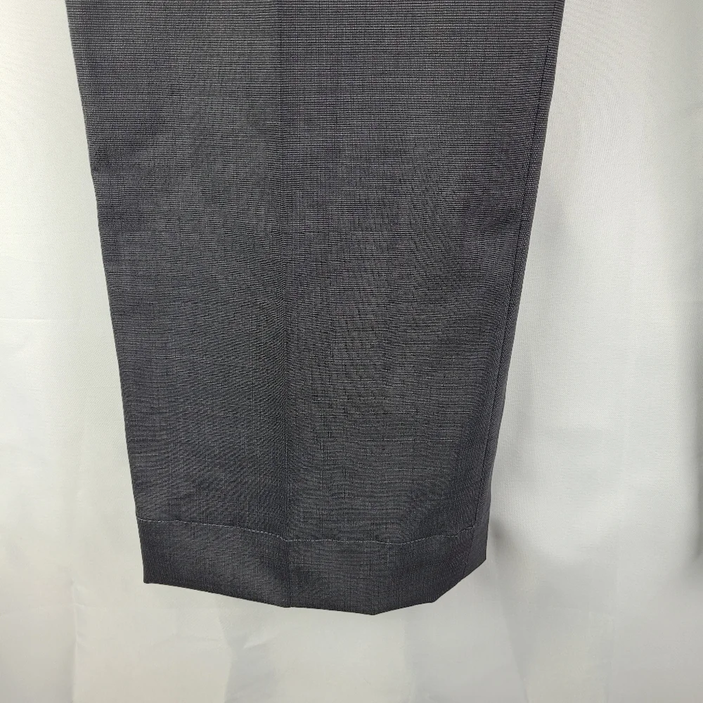 Express Gray Wool Stretch Photographer Trouser Pants Men Size 33 Tailored Inseam